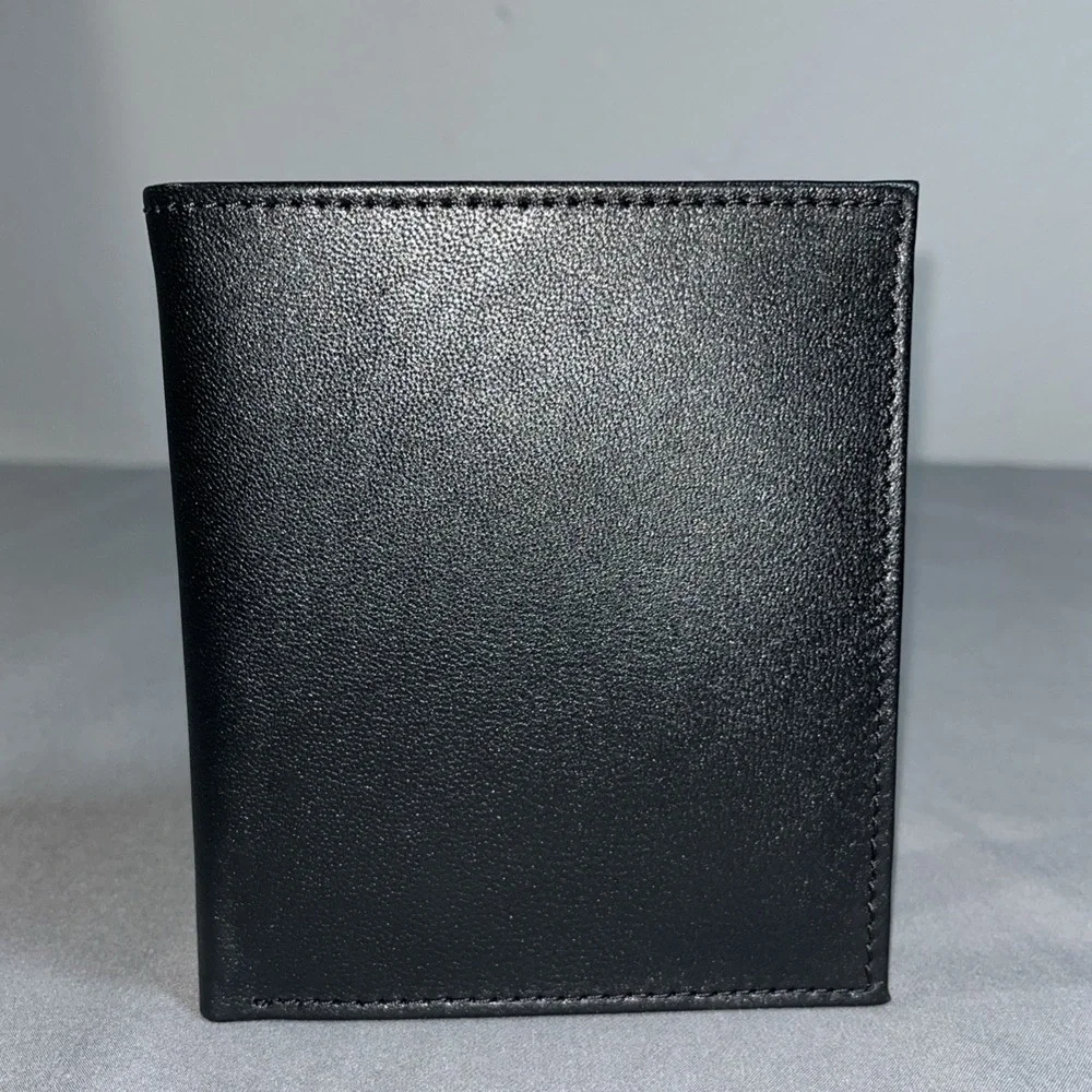 F&L CLASSIC RFID Blocking Mens Bi-Fold Style Premium Leather Wallet New In Box